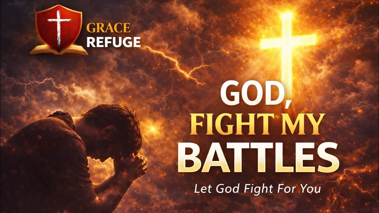 God, Fight My Battles — I Will Stand in Faith | Prayer for Strength and Divine Victory