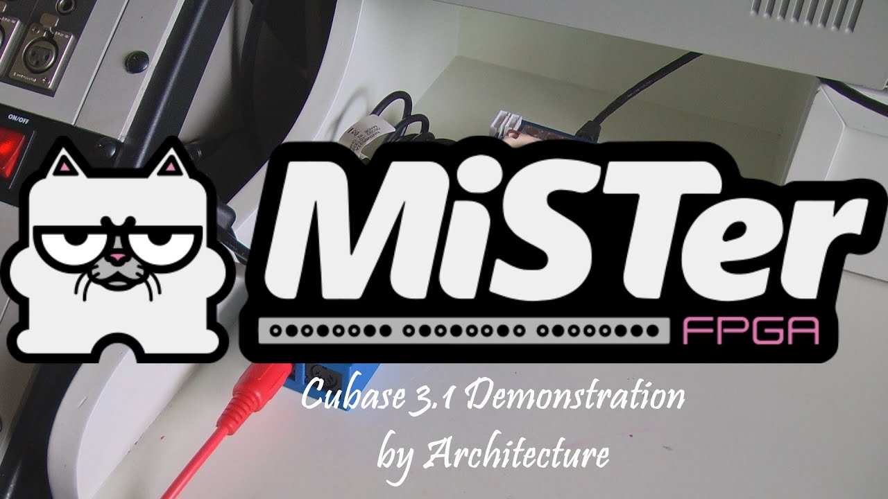 Mister FPGA Atari ST Cubase 3 Demonstration.