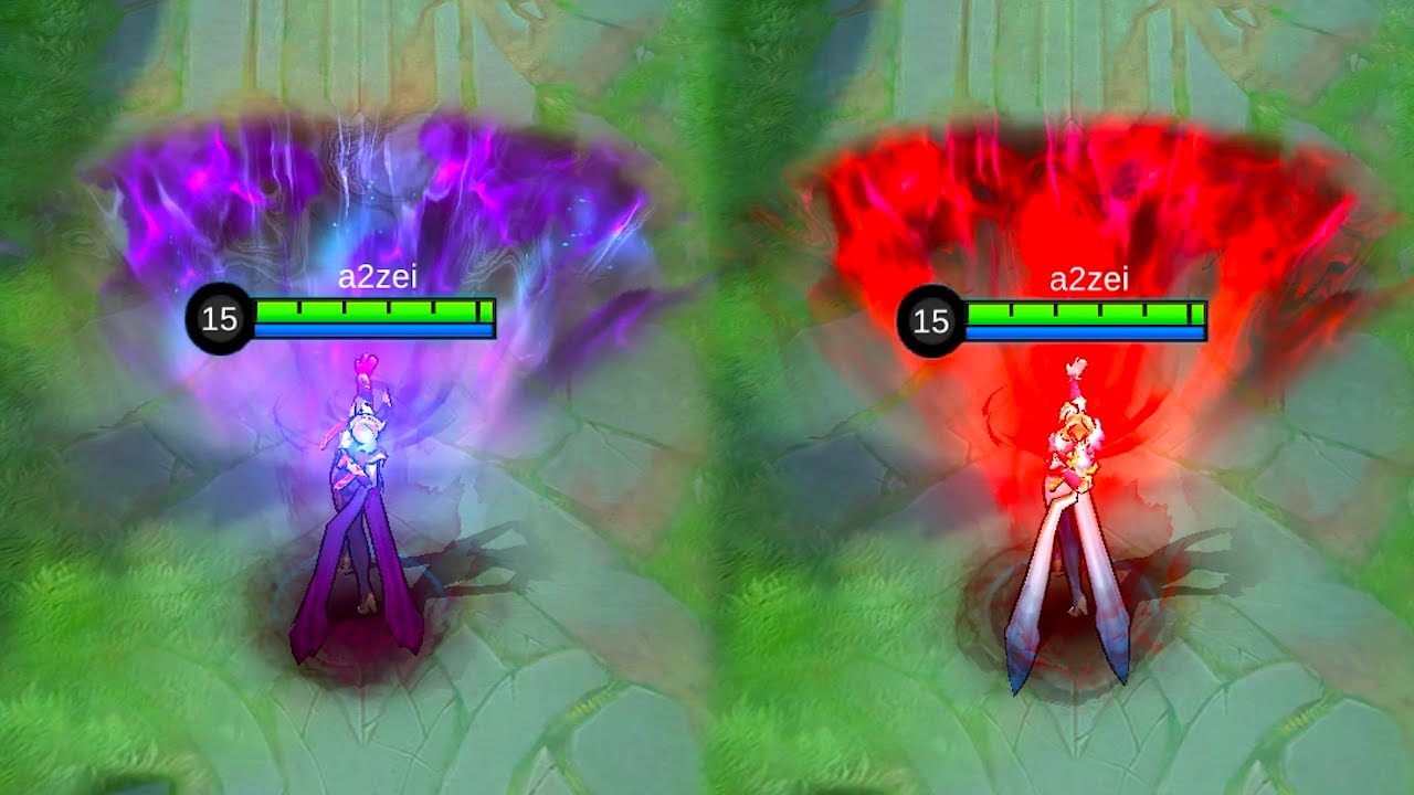 Valentina Archmagister Skin VS Twilight Charmer Skin MLBB Comparison