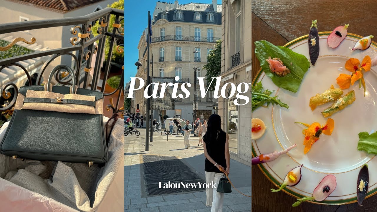 🇫🇷 Paris Vlog : Hermès unboxing | Restaurants & My Dog’s Parisian Life