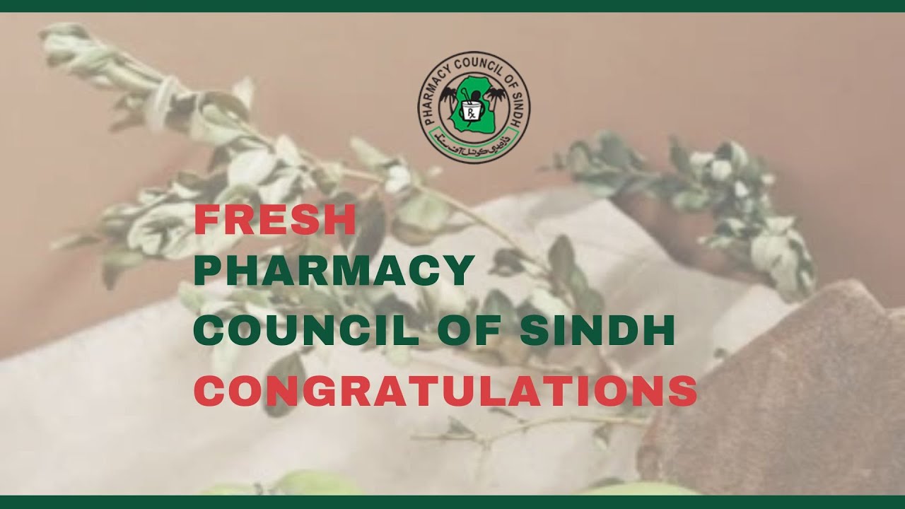 Registration Certificates 2024 | Part-43 Fresh Pharmacists | Pharmacy Council of Sindh