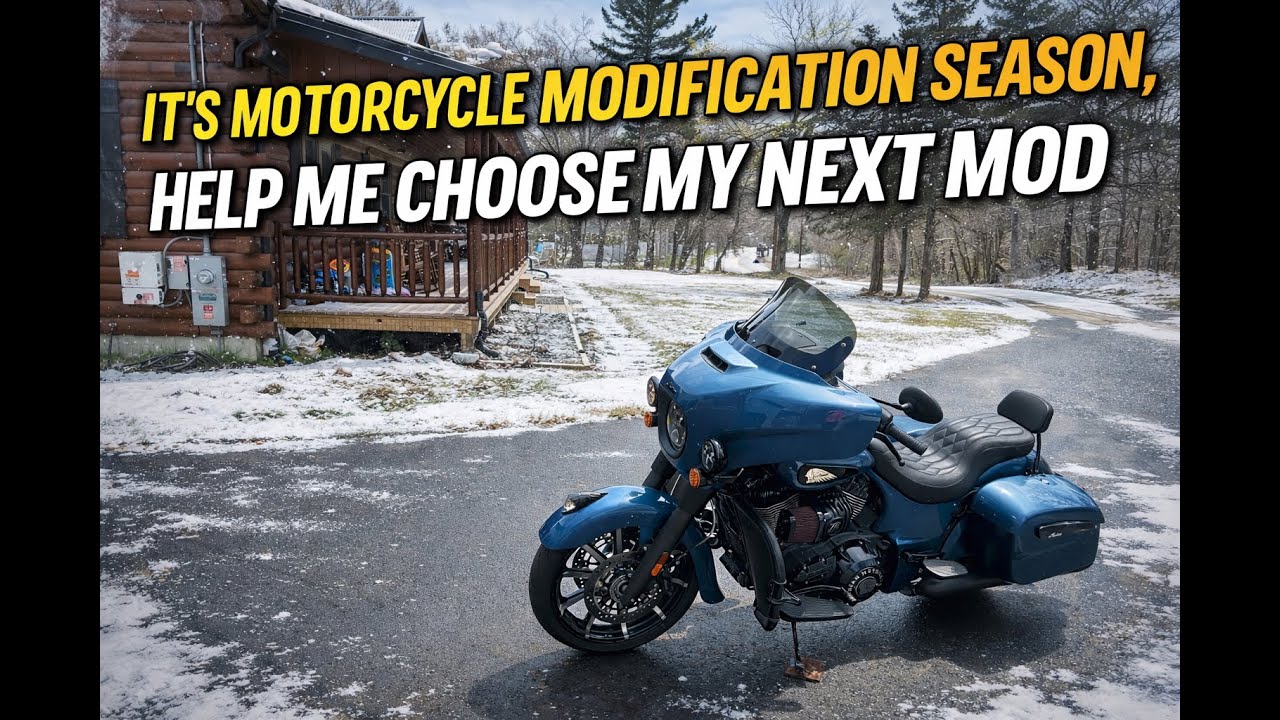 Помогите мне выбрать следующую модификацию для моего мотоцикла Indian Chieftain.