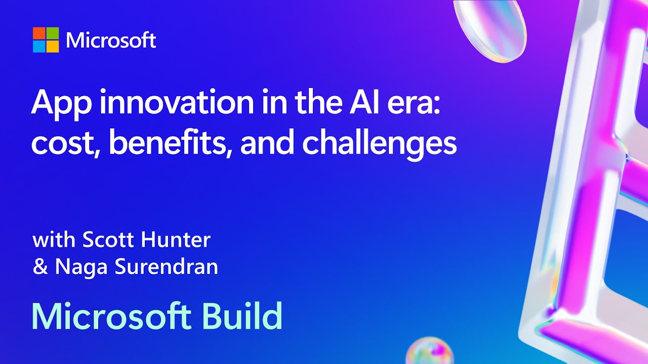 App innovation in the AI era: cost benefits and challenges | BRK120