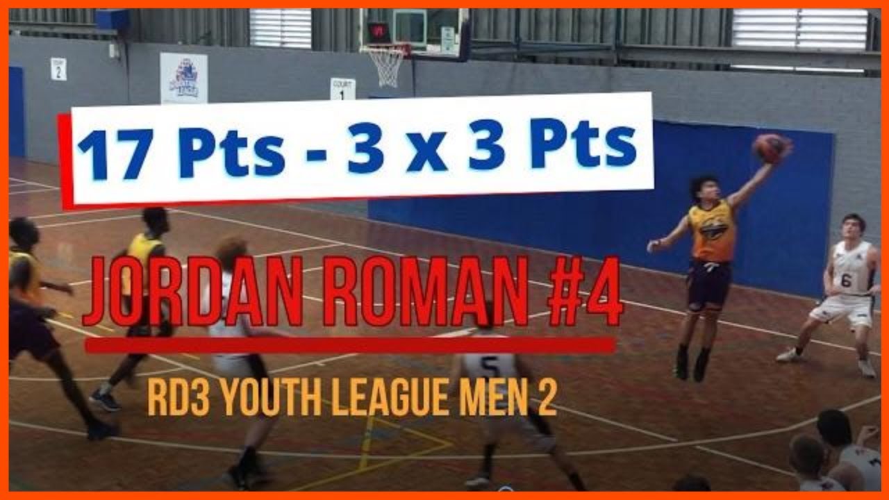 Jordan Roman #4 | 15 Years Old Playing U21 Youth League Men Game | Basketball Highlights| Rd3 |17pts