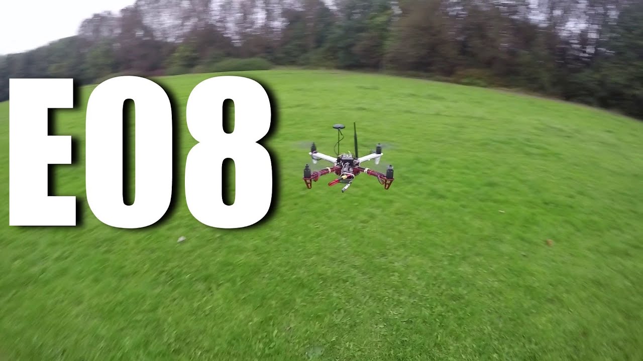 High End 450 Quadcopter - E08 - Auto trim and Autotune