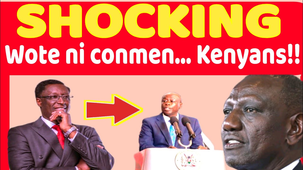 Rev:Tony kiama throws a bombshell to William Ruto's administration..you won't believe!!