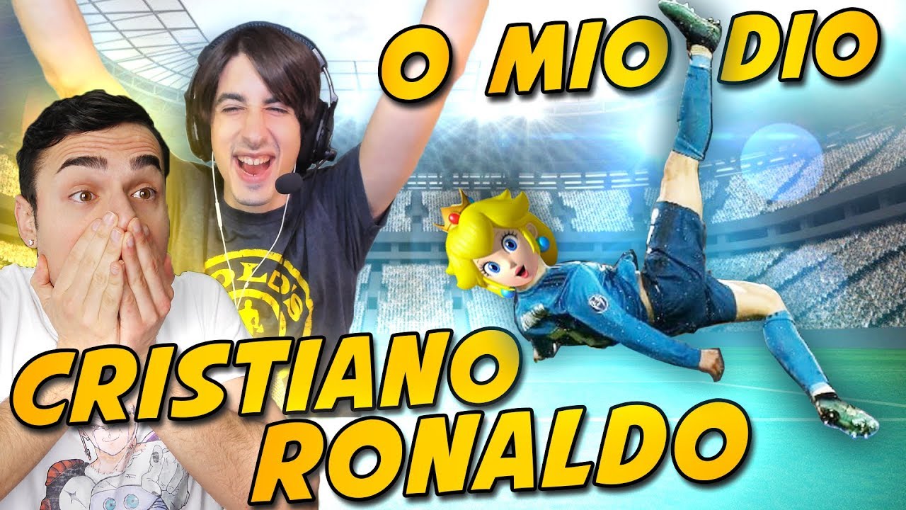 O MIO DIO! PEACH COME CRISTIANO RONALDO. w/ GiosephTheGamer