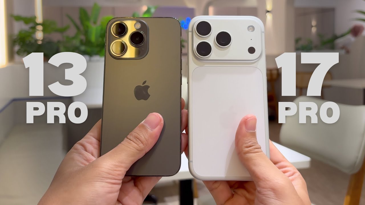 iPhone 13 Pro против iPhone 17 Pro: посмотрите это, прежде чем купить или обновить