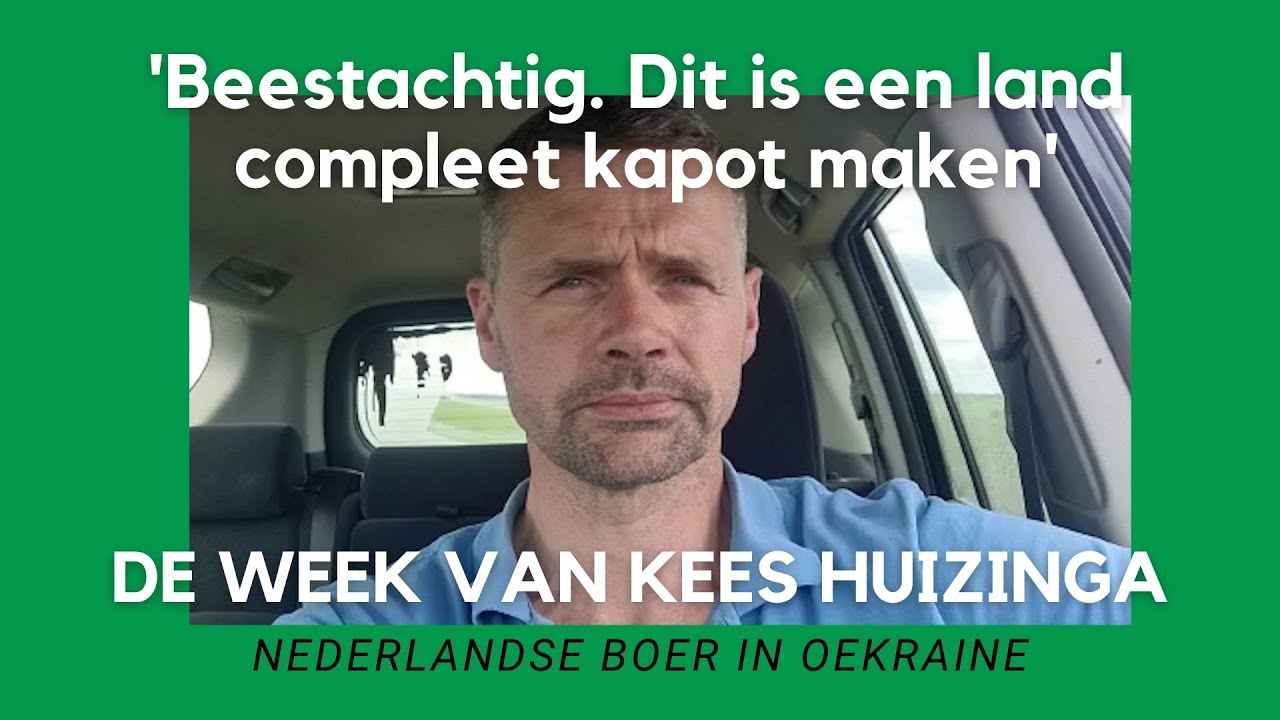 Oekraïne-vlogger Kees Huizinga: 'Dit is een land compleet kapot maken'