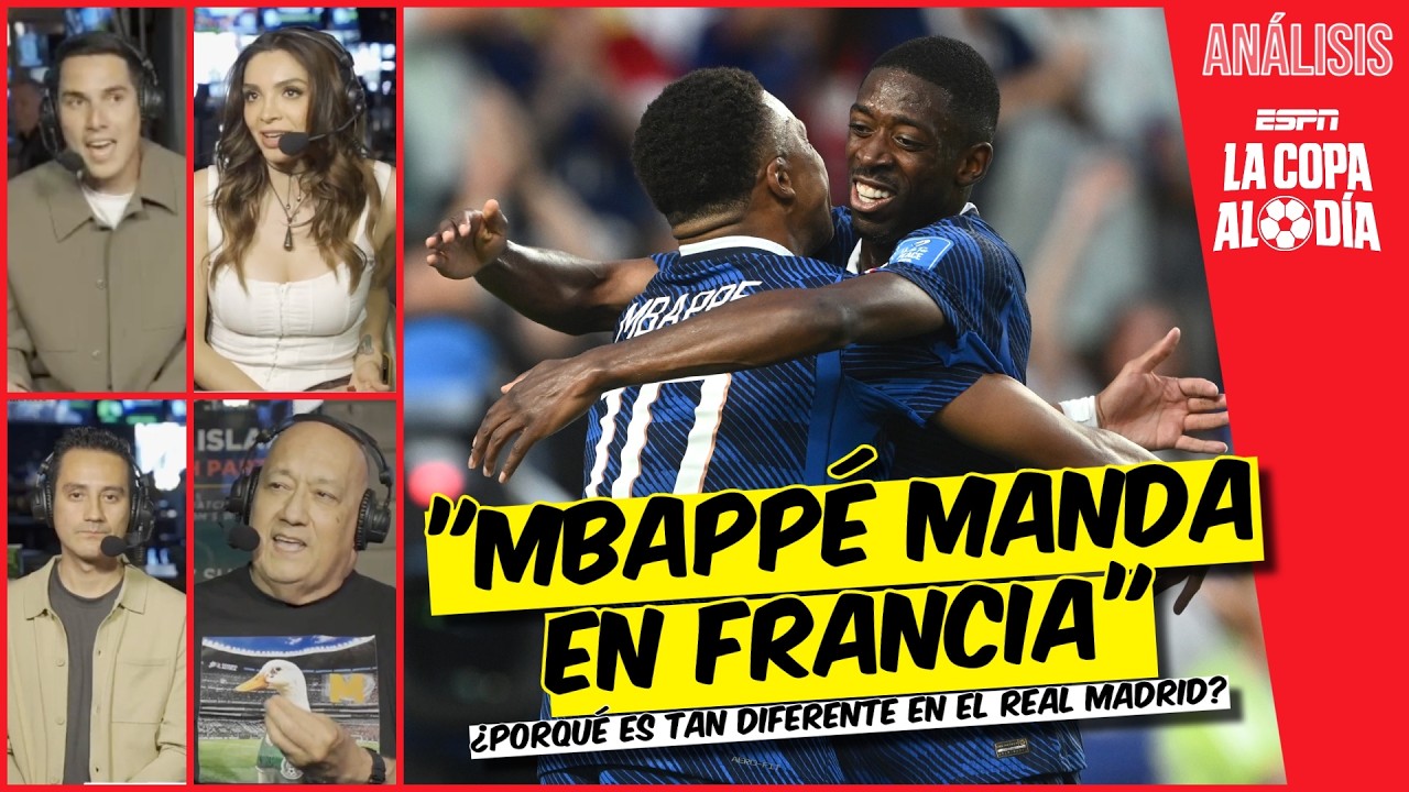 MBAPP&Eacute; HIST&Oacute;RICO GOLEADOR con FRANCIA 🔥 Gana 3-0 ante IRAK  | La Copa al D&iacute;a