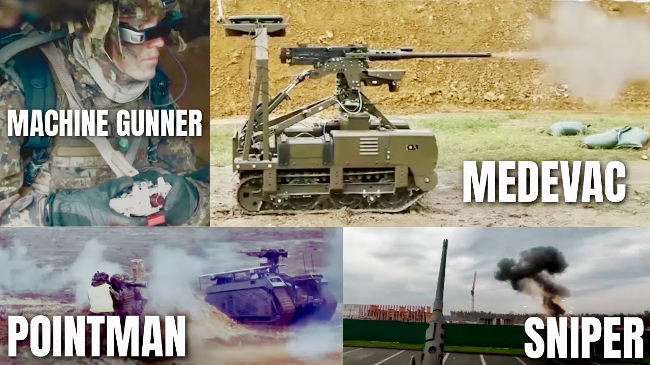 Рабочие места, которые наземные дроны уже ЗАМЕНЯЮТ в Украине