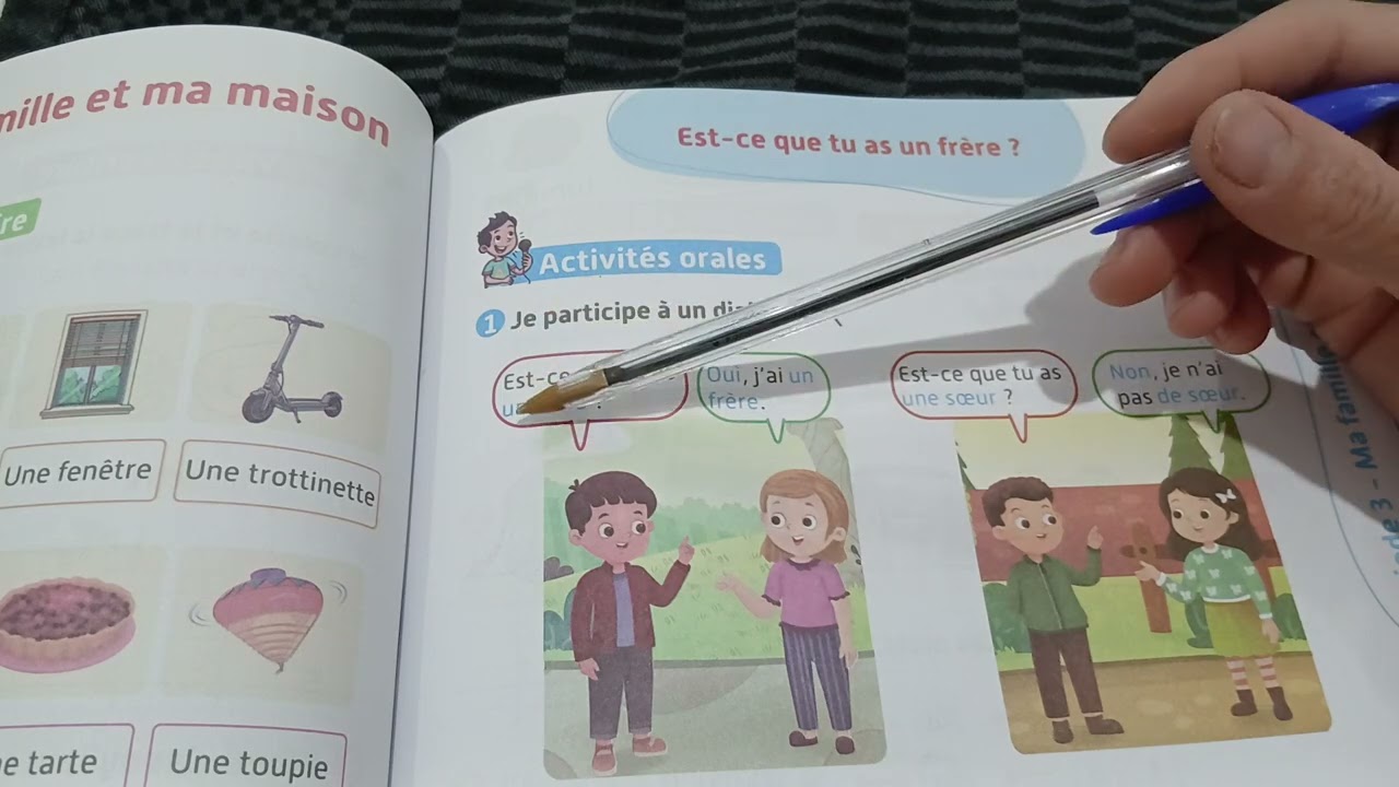 الفرنسية المدرسة الرائدة المستوى الأول الصفحة 62 63