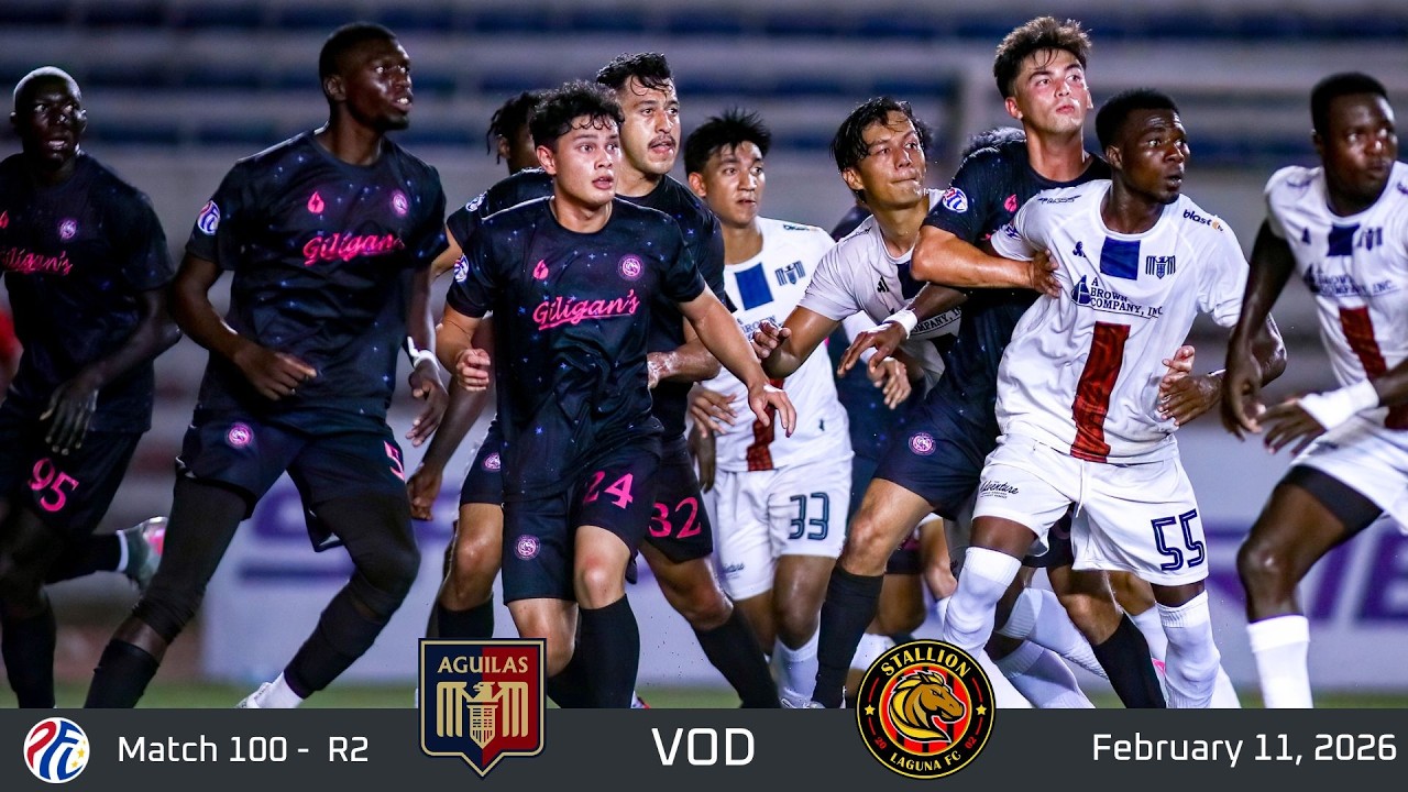 M100 VOD -- AGUILAS - UMAK FC VS STALLION LAGUNA FC || PFL 2025-2026