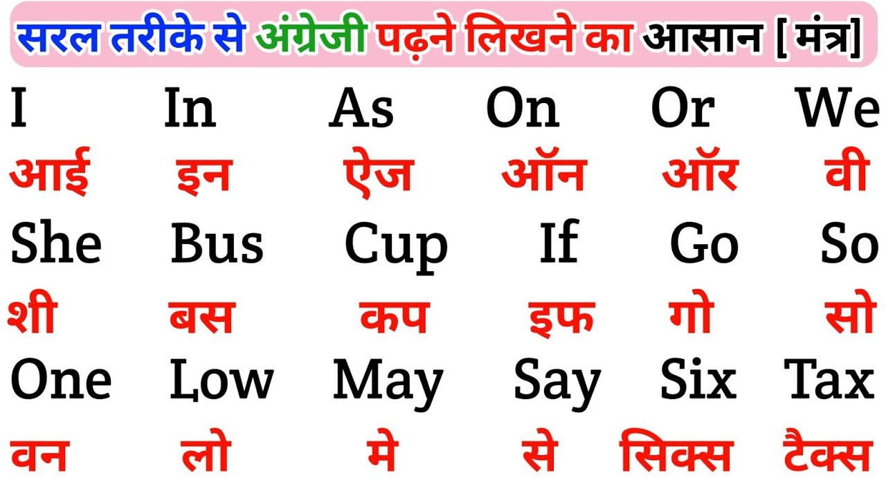 English padhna sikho | इंग्लिश में नाम लिखना पढ़ना कैसे सीखें | english practice kaise kre