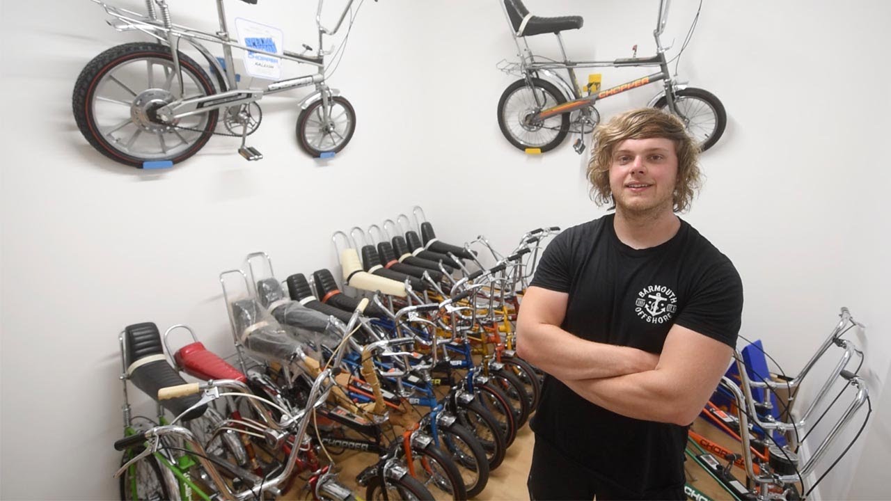 Man Has Impressive Raleigh Chopper Collection Worth Over £40K