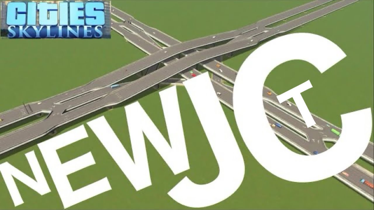 NEW JCT（新型ジャンクション）で渋滞が緩和できる説【CitiesSkylines（シティーズスカイラインPlayStation5）】