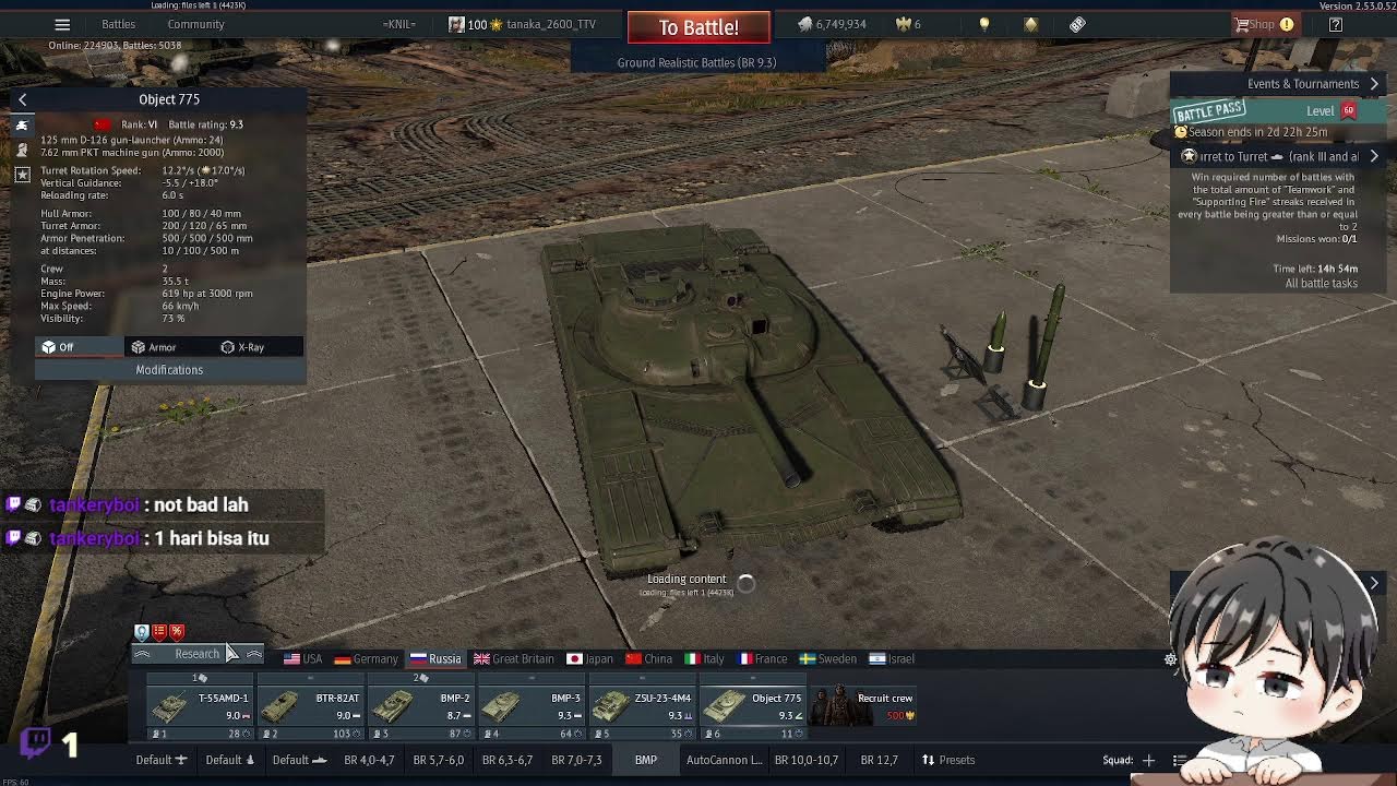 War Thunder [EN/ID] [Multistream] Minggu Ceria Bersama Siput