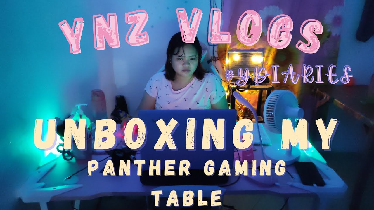 PANTHER GAMING TABLE UNBOXING & ASSEMBLING w/ my COUSINS ||VLOG 23 #YDIARIES ||YNZ VLOGS 3.0