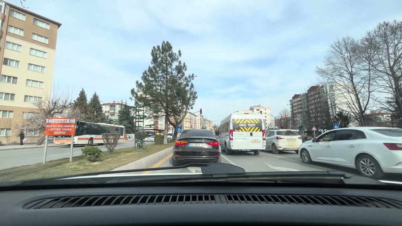 GÜNEŞLİ HAVALAR ESKİŞEHİR’DE ONLINE | 4K Ultra HD Wide Angle Drive