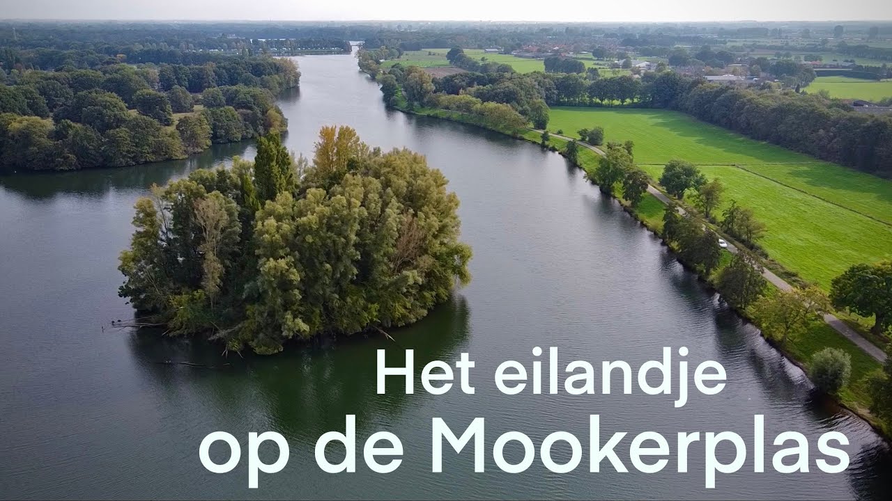 Het eilandje op de Mookerplas