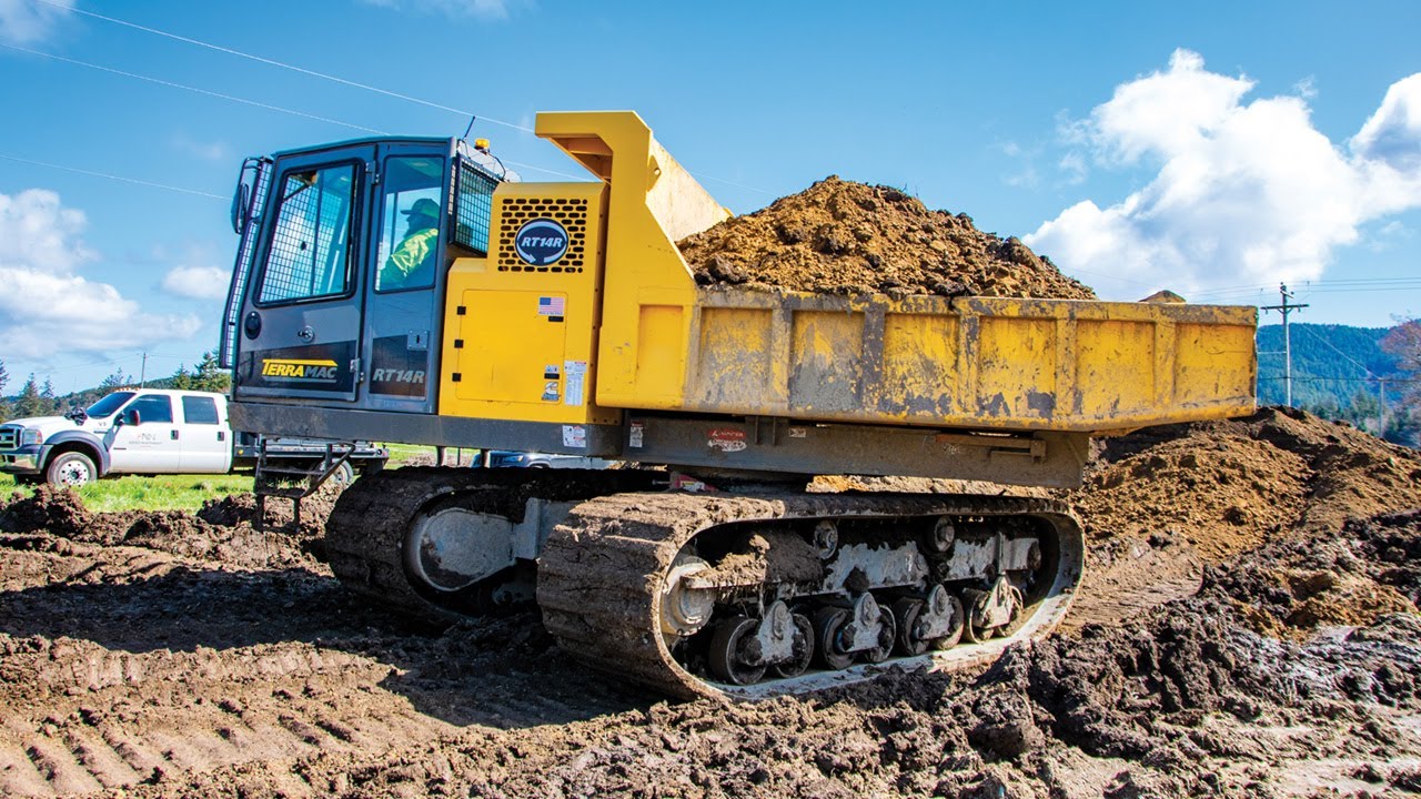 Kroes Northwest Relies on Terramac RT14R to Keep Moving Through Rain & Mud on Oregon Coast