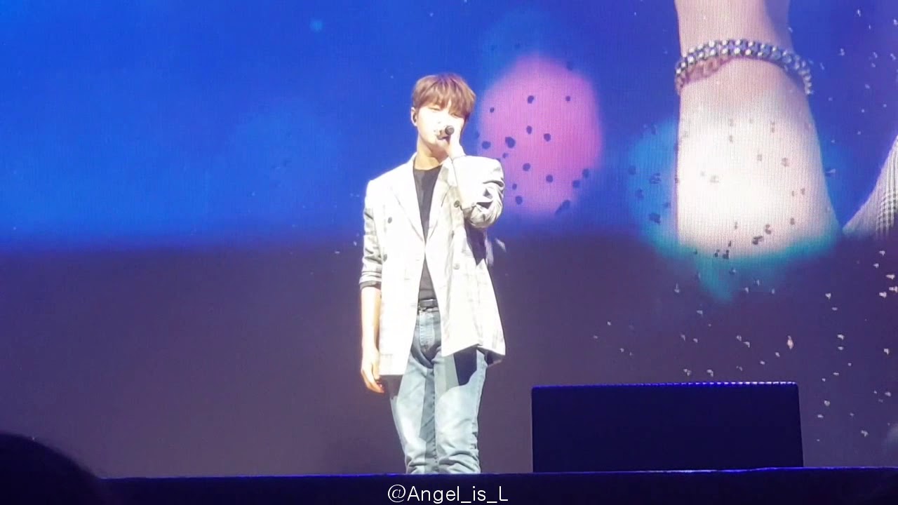 180715 김명수 인피니트 엘 솔로 팬미팅(Kim myung-soo 1st Solo Fanmeeting in Seoul) - 내가 아니어도 좋아
