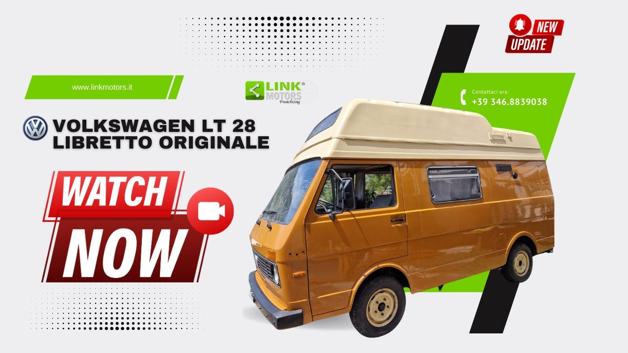 VOLKSWAGEN LT28 .......SEI PRONTO PER  L'AVVENTURA ???!!!