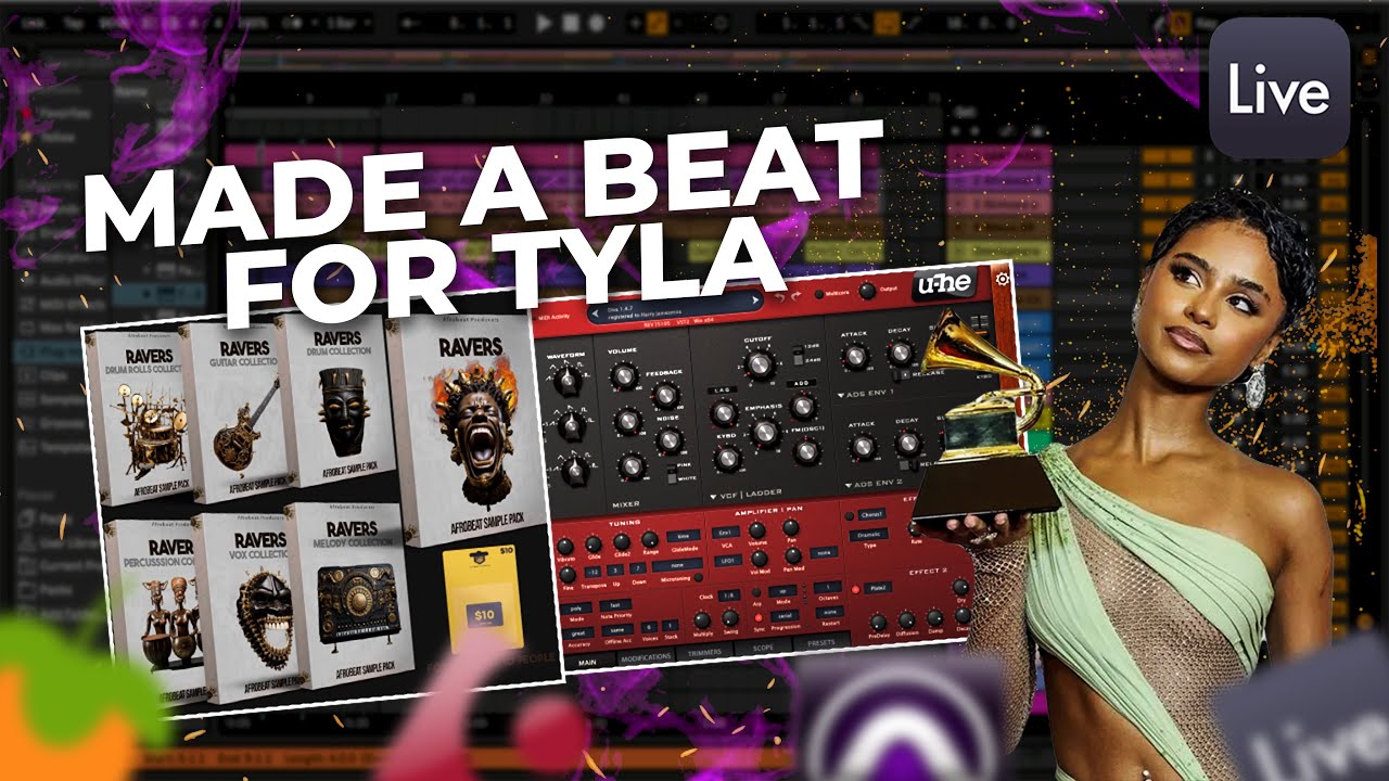 MAKING A BEAT FOR TYLA | AMAPIANO TUTORIAL