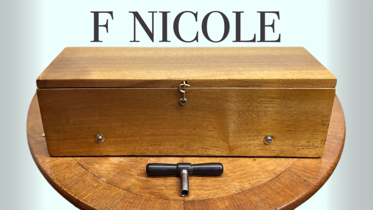 Scots Whi Hae We Wallace Bled played on a 4 air F Nicole Antique Musical Box