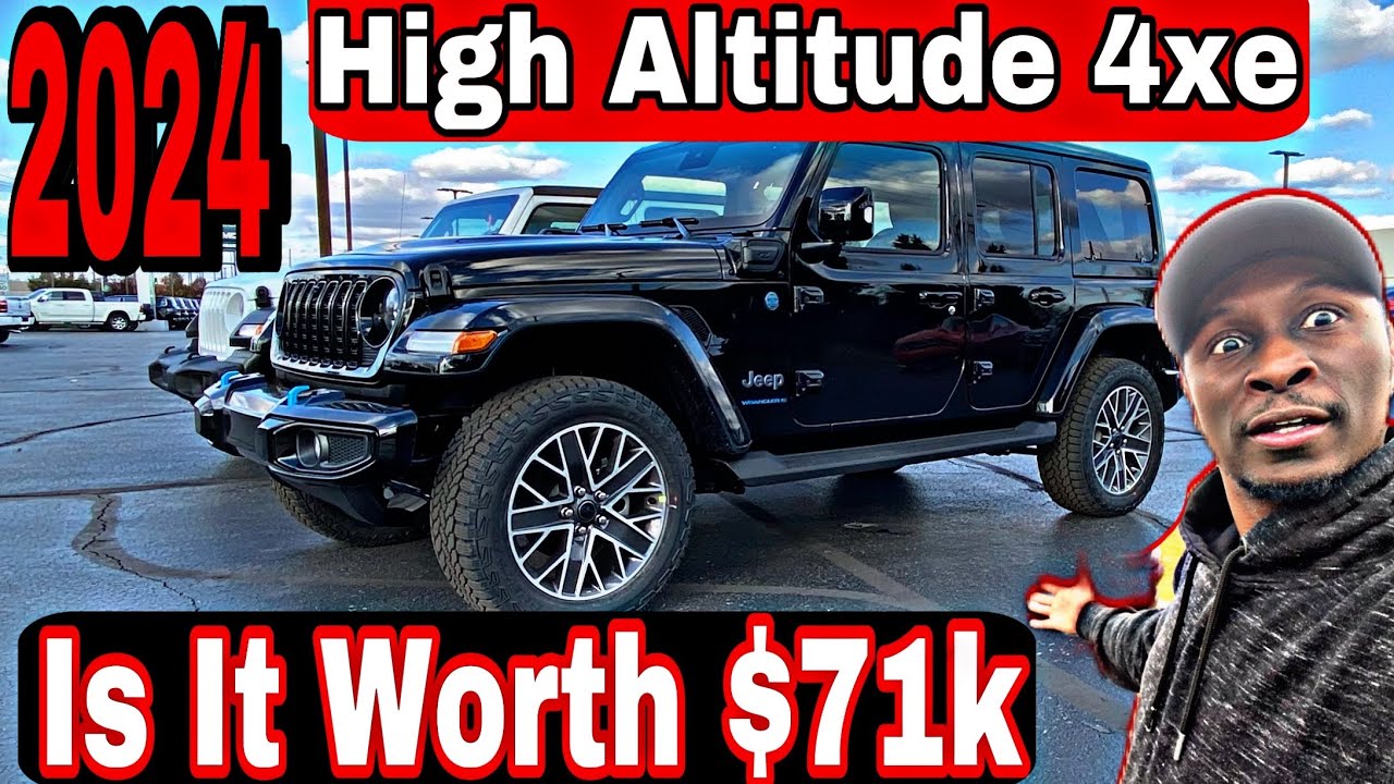 Обзор Jeep Wrangler High Altitude 4xe 2024 года: самый роскошный джип, который вы можете купить! ...