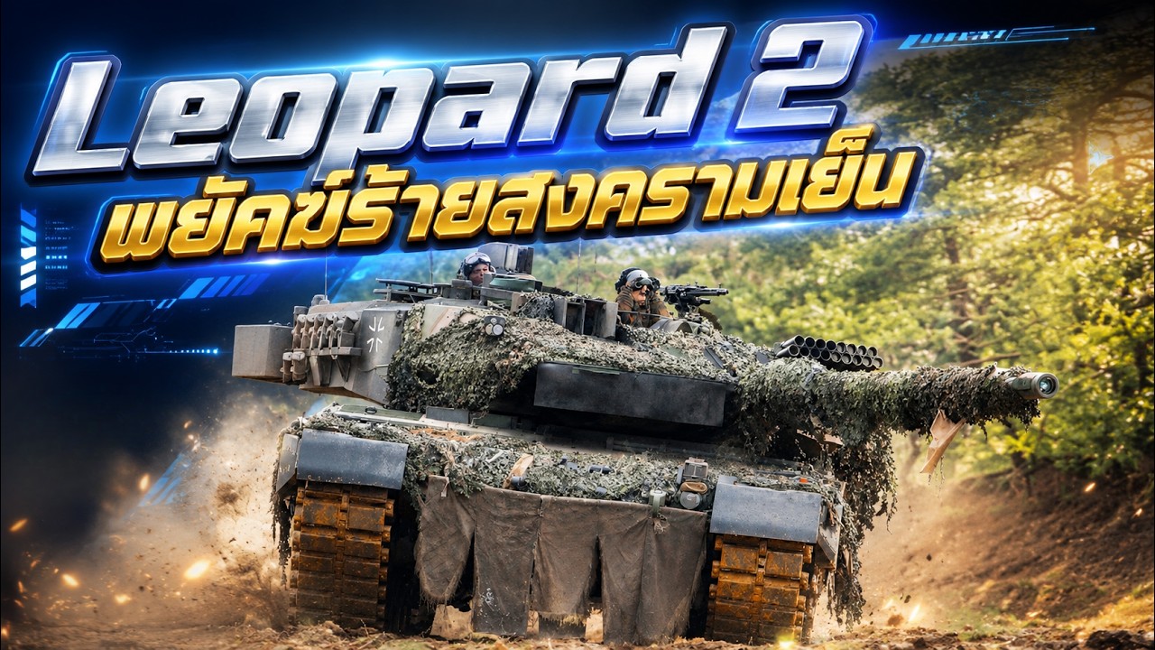 สารคดีประวัติศาสตร์รถถัง Leopard 2 "พยัคฆ์ร้ายสงครามเย็น"