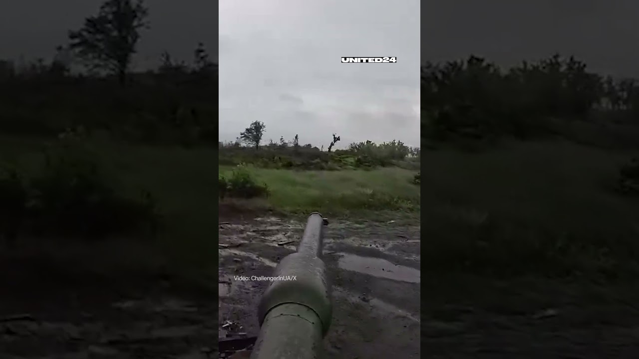 Ukrainian Leopard 2A4 Tank Survives Hits From Russian Drones #warinukraine #tank