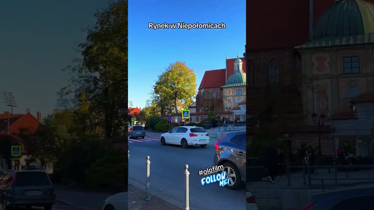 Rynek w Niepołomicach #olofilm #shortvideo #shorts #short #niepołomice