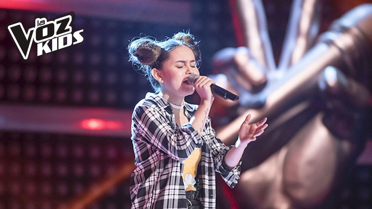 Mariana canta Wrecking Ball – Rescates | La Voz Kids Colombia 2018
