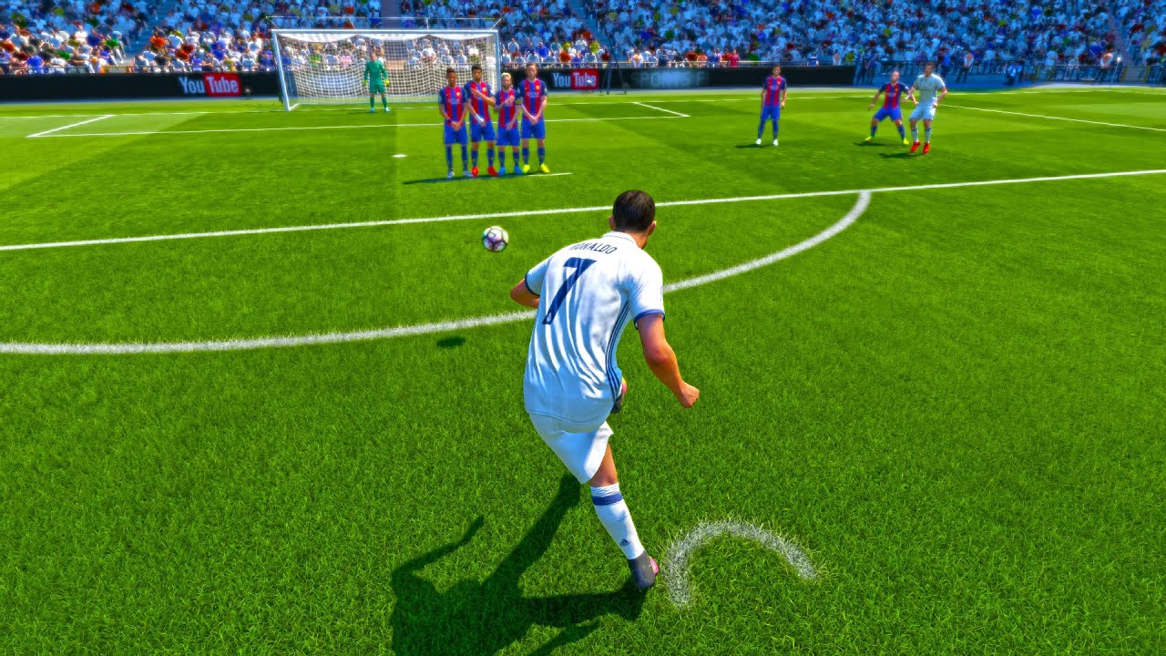 Мощные штрафные удары из FIFA 2003–2023