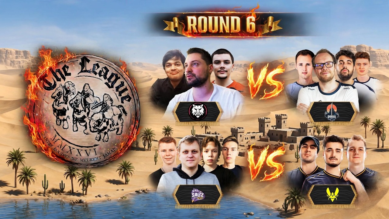 DarkSide vs Oni TheViper | Salzz vs Team Vitality  |  The LEAGUE MAIN EVENT Round 6
