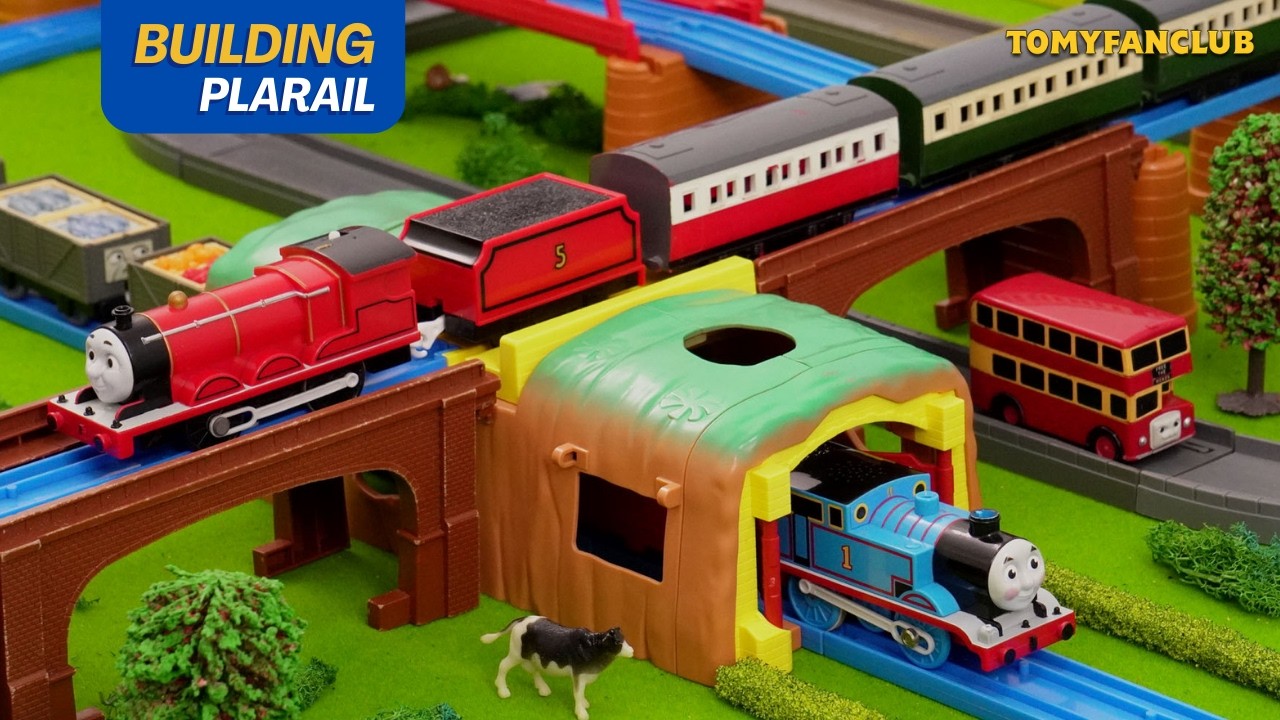 Thomas the Tank Engine Plarail Hide and Seek Tunnel | TOMY FANCLUB