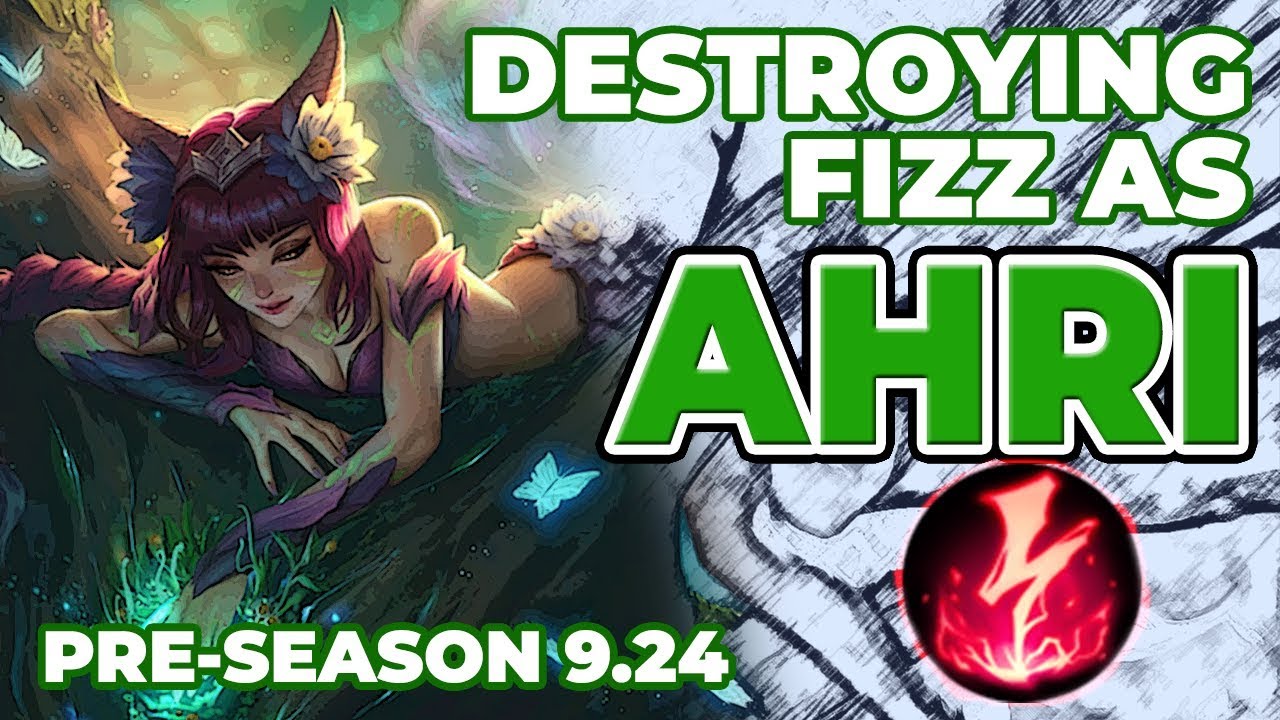DESTROYING FIZZ AS AHRI! EASY! - VICKSY