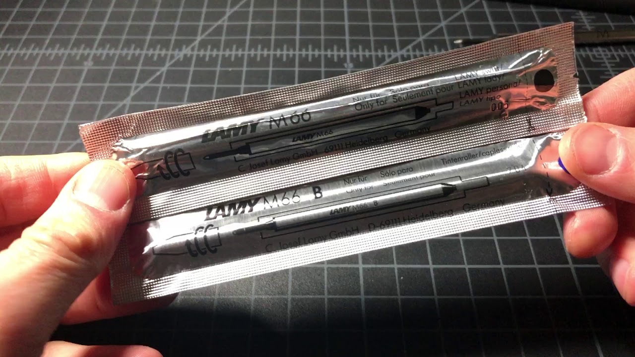 Lamy Rollerball Medium vs Broad Refill - Does it Beat Schmidt Refills?