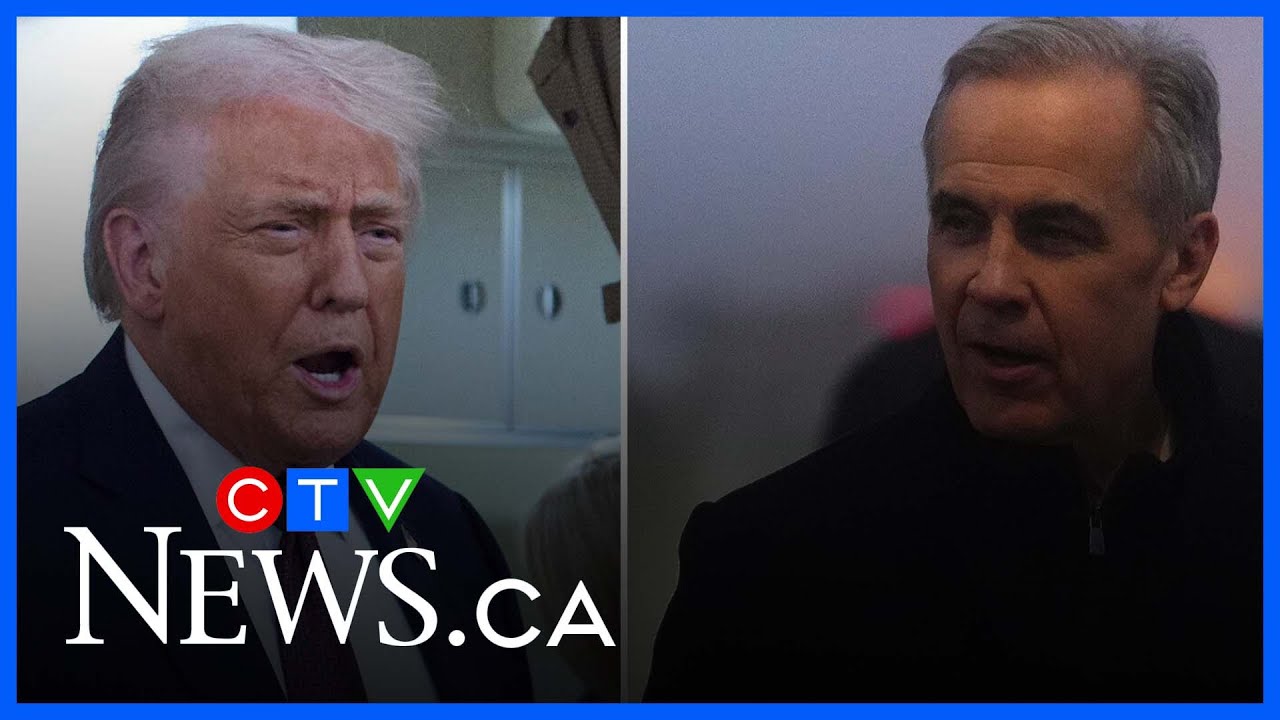 Trump 'really aiming at Canada' after Carney's comments in Davos