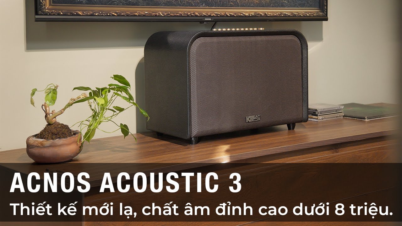 Loa karaoke ACNOS Acoustic 3: Đẹp, mạnh mẽ và dễ hát, đây có phải sự lựa chọn tốt nhất hiện tại