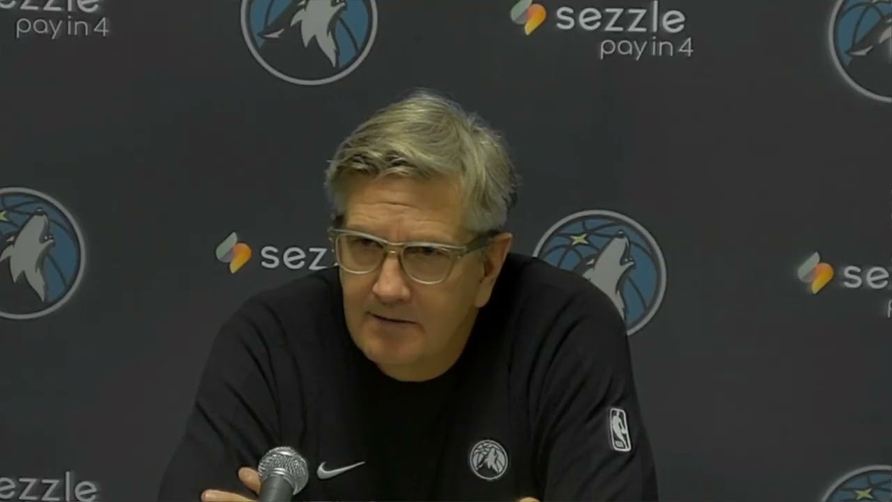 Chris Finch PostGame Interview | Minnesota Timberwolves vs Denver Nuggets