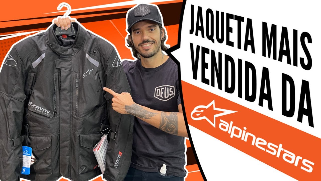 A JAQUETA mais VENDIDA da ALPINESTARS | ANDES V3 | Nacar Explica