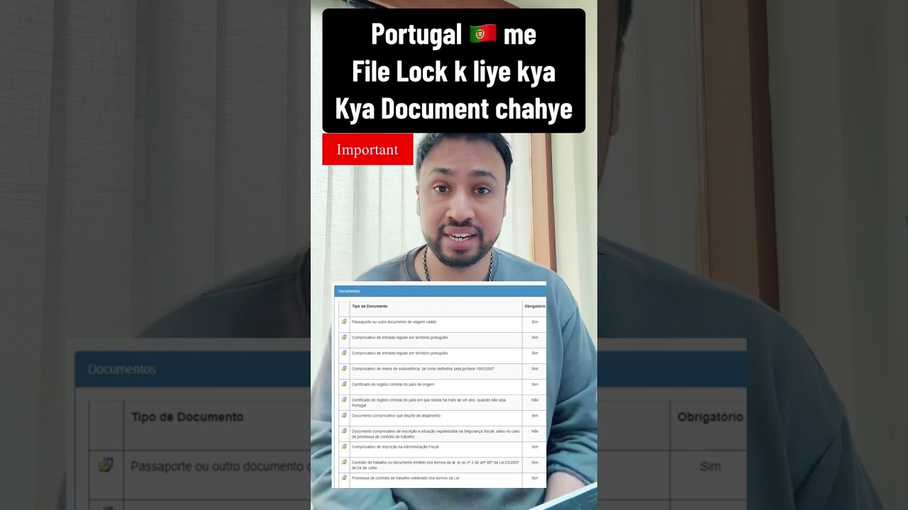 Portugal File Lock Documents