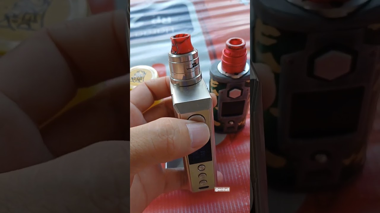 tes fairing drag 4 with nitrous rda #vape #vaper #shorts