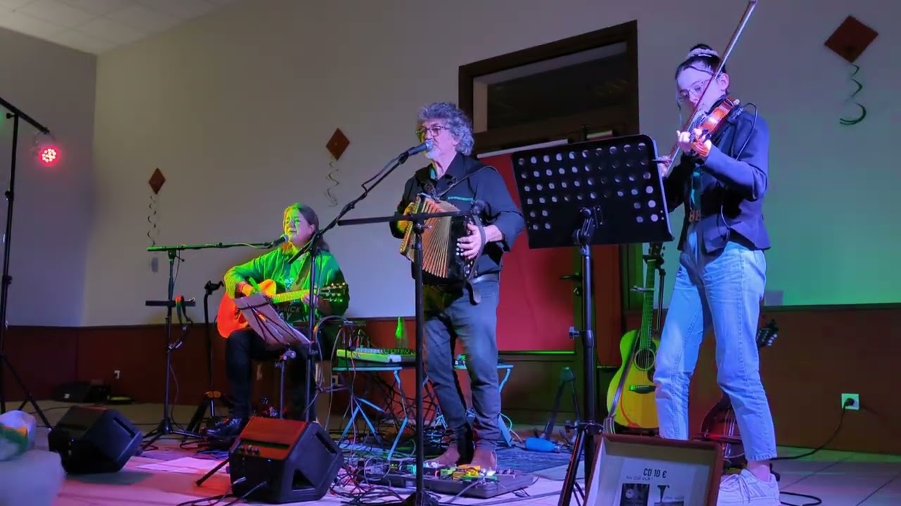 ☘️Bleu Charrette LIVE - Trio folk-irlandais ☘️ - Saint Patrick Mauroux 2024