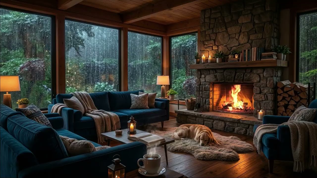 Rain on Window for Deep Sleep 🌧️ Stay Asleep All Night (No Ads)