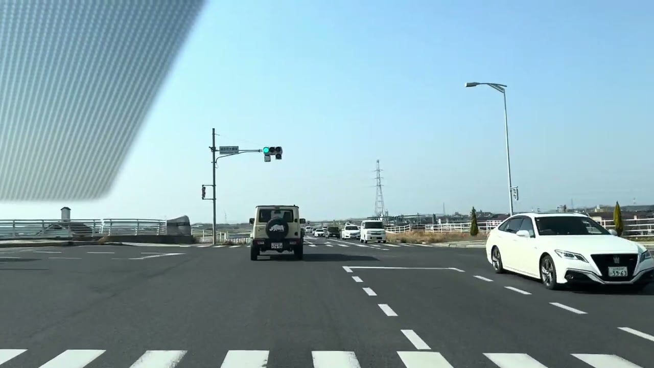 【直方市、中間市、北九州市八幡西区、水巻町】日ノ出橋東〜菜の花大橋東〜中間市役所前〜北九鞍手夢大橋東〜御牧大橋東