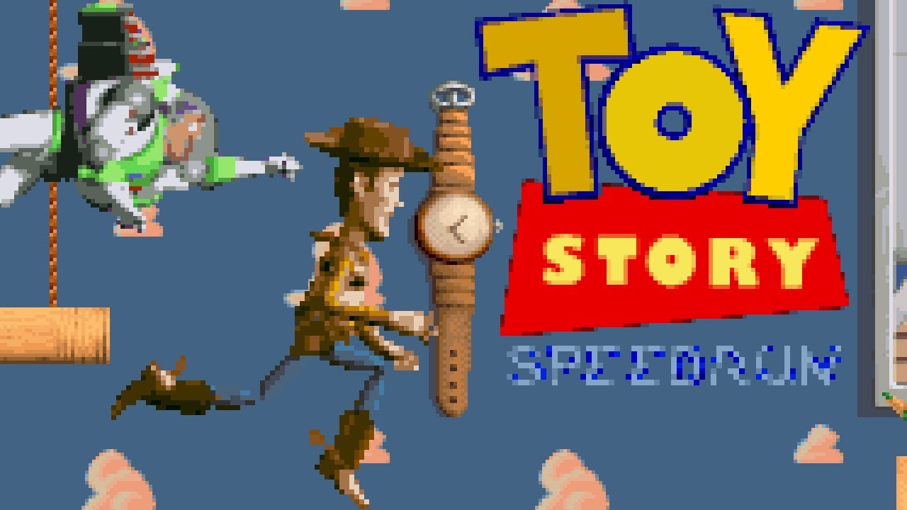 SNES Toy Story, any% speed run in 21:07