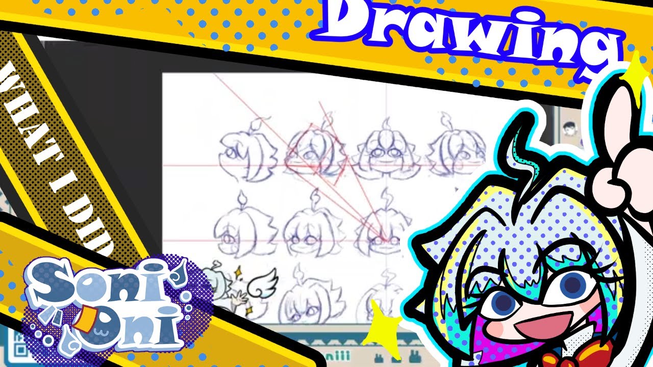 🔴[ SoniOni ] | DRAWING LIVE | 即興畫畫 ｜Art Stream (HK / UK)